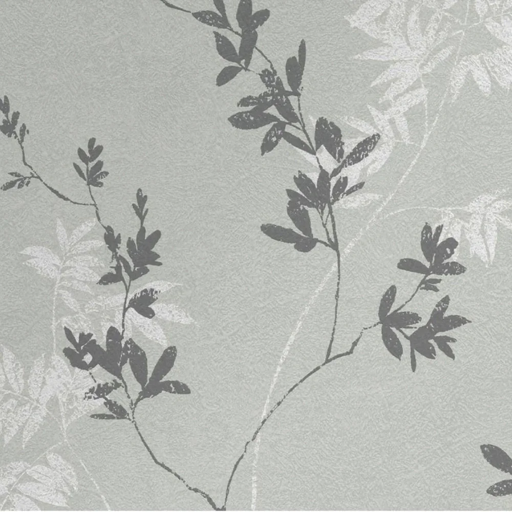 Laura Ashley Wallpaper Mari Mineral Green, 1 roll, Pattern 119840 Batch 007, New